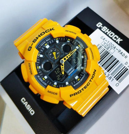 Casio G-Shock Analog-Digital Watch Latest Model With Amazing Features Yellow Belt And Black Digital Dial G786