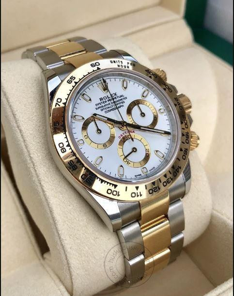 ROLEX Chronograph Automatic Two-Tone Men's Watch For Man RLX-SG Multi Color Dial Date Gift Watch