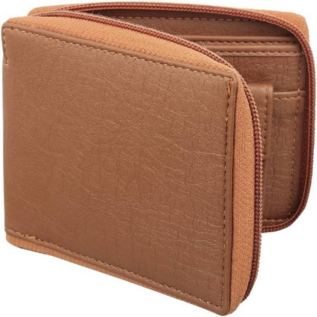 Tan Color Wallet Men's Solid Tan Coloured Leather Wallets – Houseofaww Store