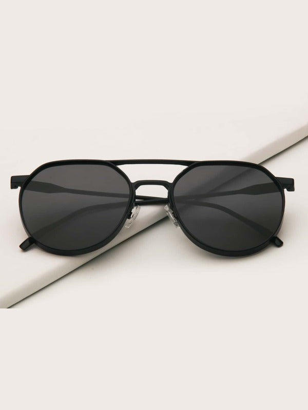 Marc Jacobs Latest Design Heavy Material Black Shade With Black Frame Sunglass For Men's MJ-113