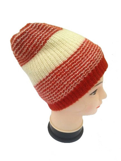 Woolen Cap for Women (Red, Pack of 1)