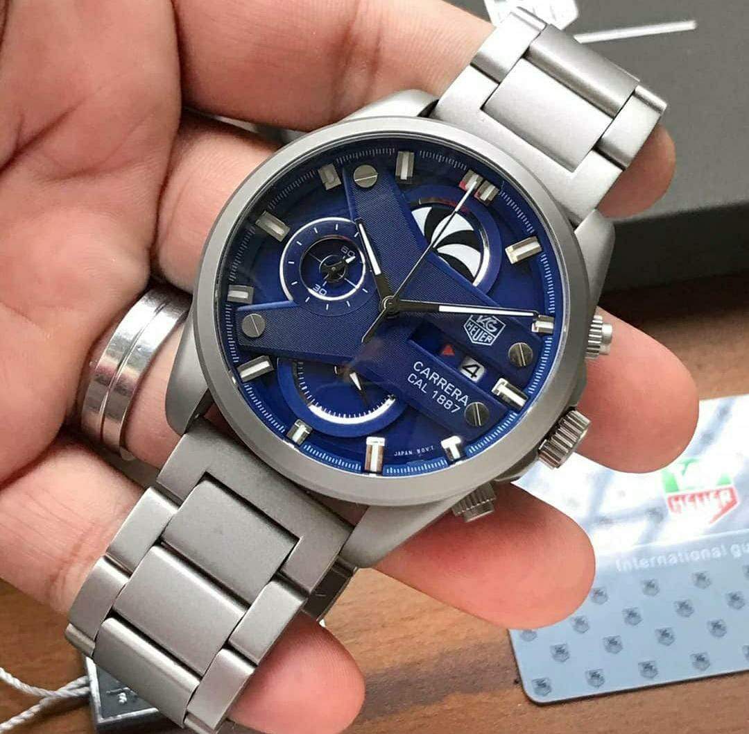 Tag Heuer Grand Carrera Cr7 1887 Blue Chronograph Multi Dial Stainless tag-heuer-grand-carrera-cr7-1887-blue-chronograph-multi-dial-stainless