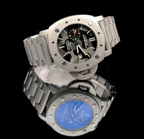 Submersible [Panerai Carbotech] Lr-111 Multi Color Dial Stainless Steel Chain For Men's Gift Watch