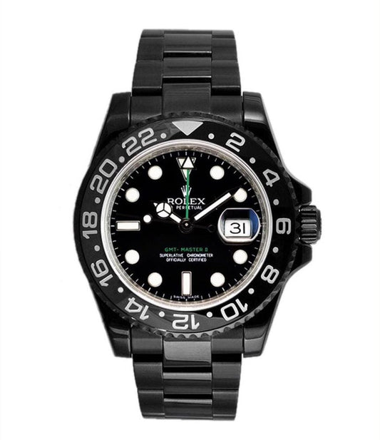 Rolex Black Submarine Automatic Black Strap Men's Watch For Man Local Time Ring Rlx-Blk Black Dial Gift Watch RLX-BLK-99