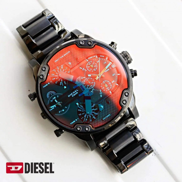 Diesel Big Daddy DZ-7395 Black Bracelet Men's Watch