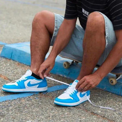 Nike SB Eric Koston x Jordan 1 Low UNC Sneaker White and Blue For Man And Women AQ9944-441