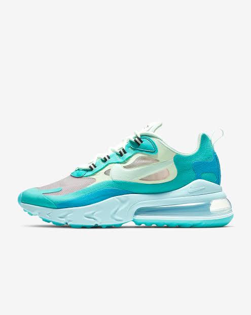 Nike Air Max 270 React Hyper Jade Frosted Spruce Shoes For Man And Boys AO4971-301