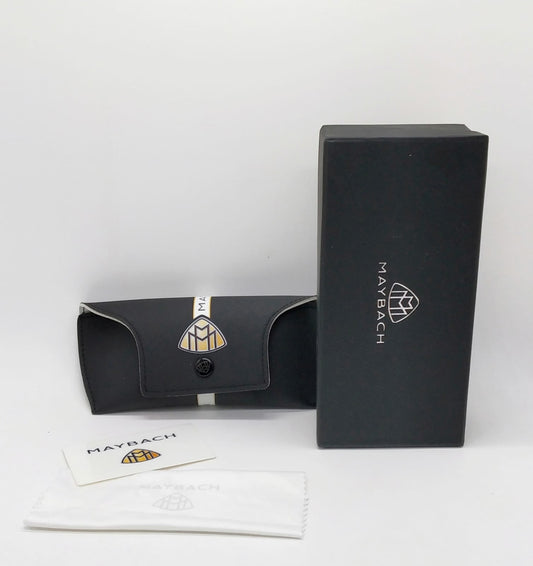 Maybach Branded Original Sunglass Case With Brand Cover & Dust Cover And Hard Box For All Type of Sunglass MB-BOX