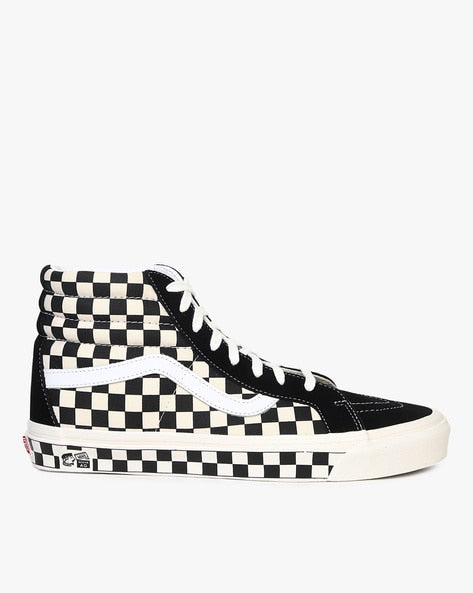 Vans Anaheim SK8-Hi 38 DX checkerboard sneakers in black For Men's Or Women;s