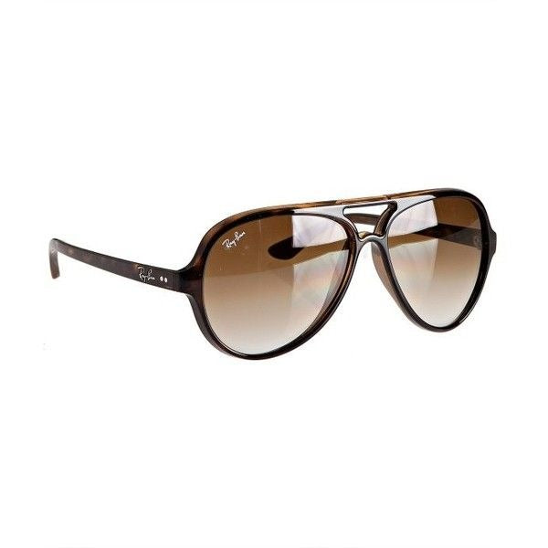 RayBan Shiny Havana Tortoise Plastic Sunglass For Men Women's Or Girls- RB-4125 Best Sunglass For Classy Look