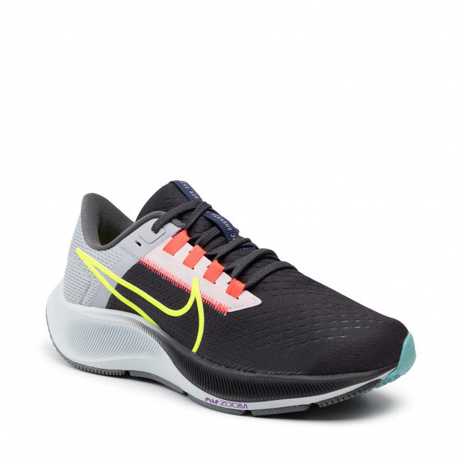 Nike Air Zoom Pegasus 38 Smoke Grey Black Color Shoes For Man And Women Crimson CW7356-001