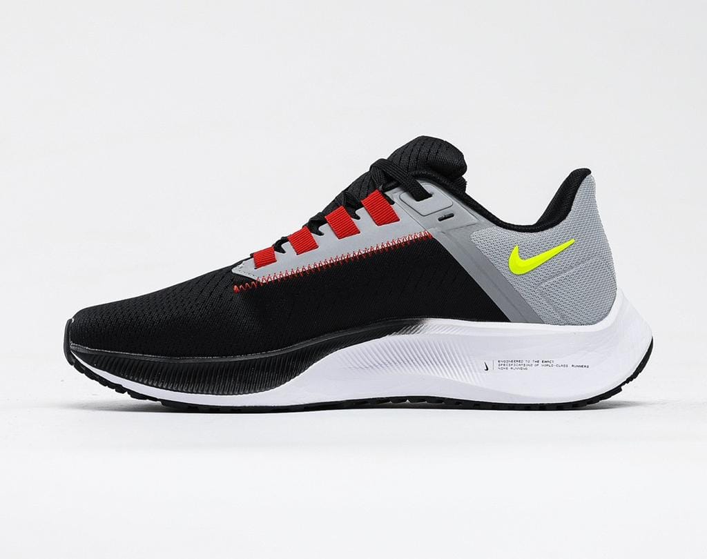 Nike Air Zoom Pegasus 38 Smoke Grey Black Color Shoes For Man And Women Crimson CW7356-001