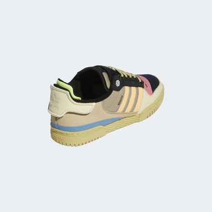 BAD BUNNY FORUM -Adidas Bad Bunny Forum PWR Sand Acid Orange Halo Gold Shoes GZ2009 FOR BOYS ( Included All The Accessories )