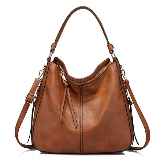 Leather Women Handbags Shoulder Bag Purse With Long Strap