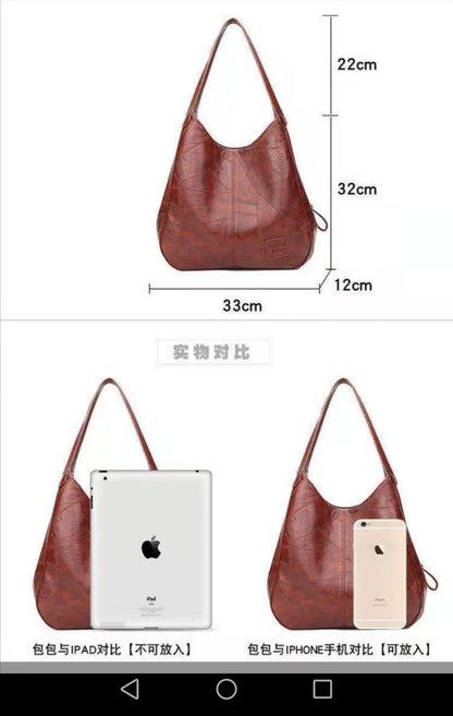 Best Quality Handbag Brown Color carry-on Canvas Brown Color Leather Designers Luxury Handbags Women Shoulder Bags Collection With Travelling Bag With Grip For Women's Bag-BG-B909