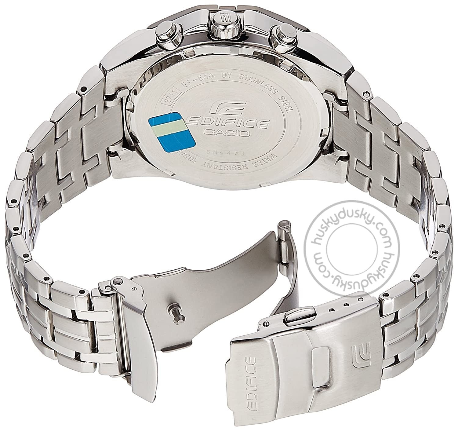 Casio Edifice EFR 540 7AV Silver DialSilver Stainless Steel Chronograp Houseofaww