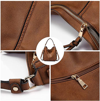 Leather Women Handbags Shoulder Bag Purse With Long Strap