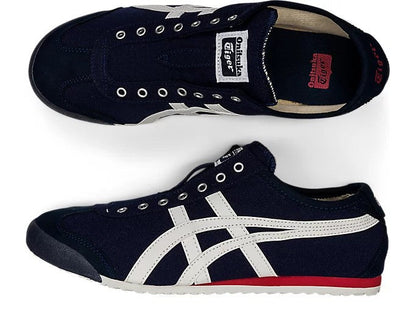 Onitsuka Tiger MEXICO 66 Slip-On Sneakers Casual Shoes For Man And Boys Navy D3K0N-5099