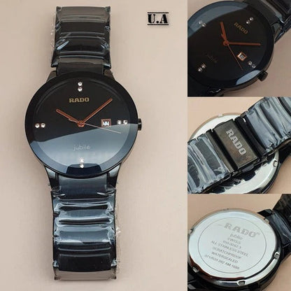 Rado Hyper chrome True Jubilee Analog Black Dial Men's Watch for Best Couples Casual Party Gift Watch R-CPL-27653722