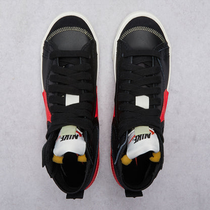 Nike Blazer Mid 77 Jumbo Black Bright Crimson-DD3111-001