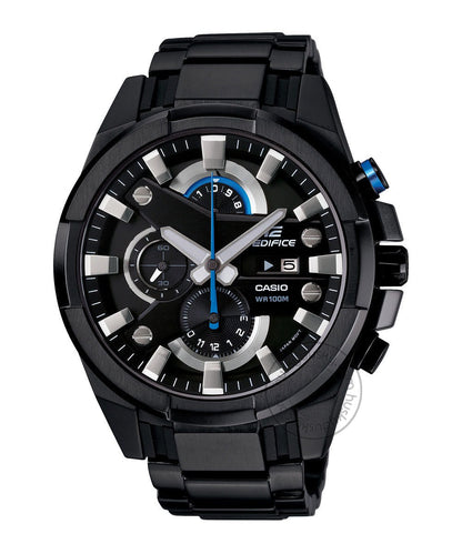 Casio Edifice EFR-540BK-1AVUDF Black Dial Black Stainless Steel Chronograph Men's watch