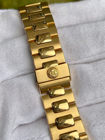 Patek Philippe Nautilus Mad Watch Qurtz Movement Gold Dated Watch For Men's-Best Men's Collection PK-1529210