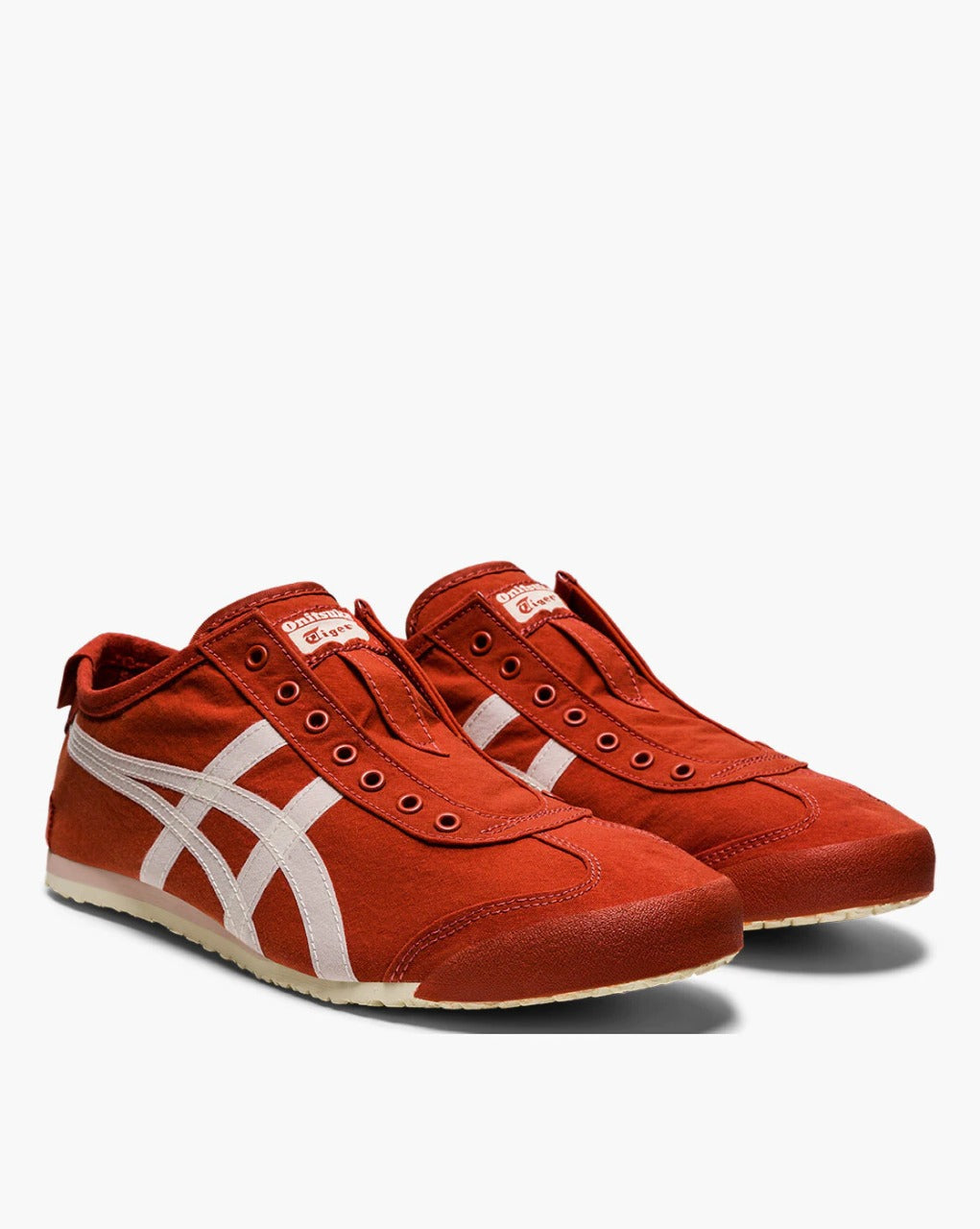 Onitsuka Tiger Red Beige White Mexico 66 Shoes Shoes For Man And Boys HL202-0708