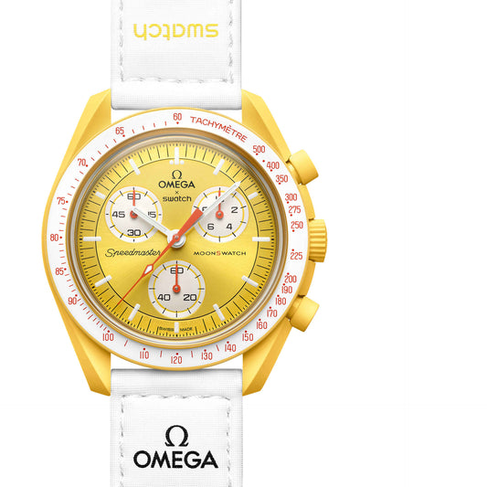 Omega Premium Quality extremely rare, and highly attractive prototype stainless steel With White Color Spacesuit - OG-Y-1030