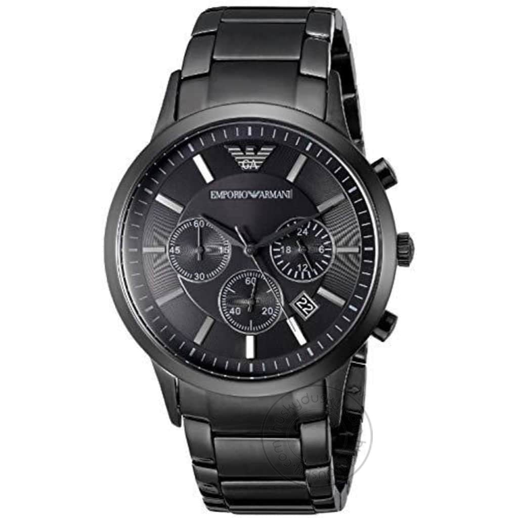 EA Chronograph Analog Black Dial Men's Watch AR2453