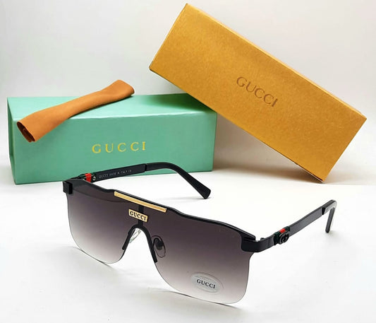 Gucci Branded Men's Sunglass For Man Black Sunglass With Black Stick For Man GU-G52