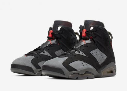 Air Jordan 6 PSG Iron Grey Infrared 23 Black Shoes For Man CK1229-001