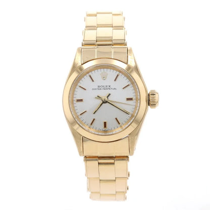 Rolex Oyster Perpetual Silver White Dial With Gold Case Swiss Automatic Watch With Rose Gold Stainless Steel Strap Watch For Men's-Best For Stylist Look RLX-67199