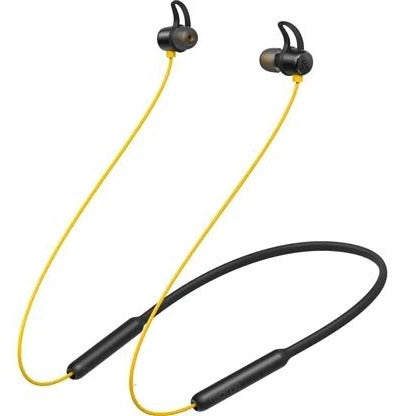 Realme Bluetooth Wireless Yellow Black Color Buds/Earphone For Smart Phone With Crystal Clear Sound M4-BY