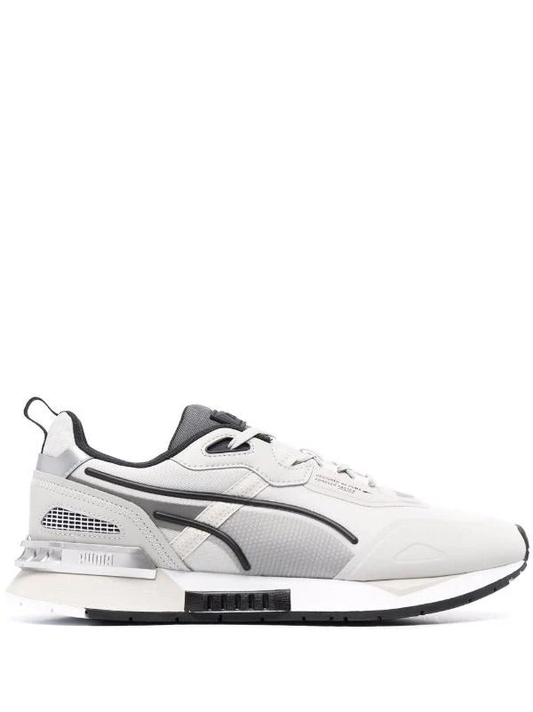 Puma Mirage Tech Core White Grey Violet Shoes For Men And Women 381119-02