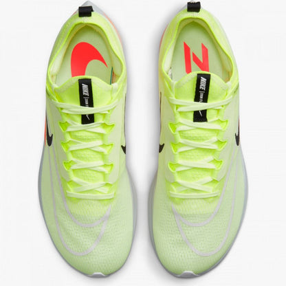 Nike Zoom Fly 4 Barely Volt Black Hyper Orange Color Running Shoes For Men And Women CT2392-700