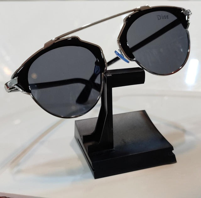 Dior Black Color lens With Black frame Sunglass for Man Woman's or Girl DR-432 Black Stick Frame Gift Sunglass