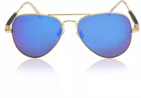 Rayban Stylish Blue Glass Men's And Women's Sunglass Heavy Quality Multi Color Stick RB-24