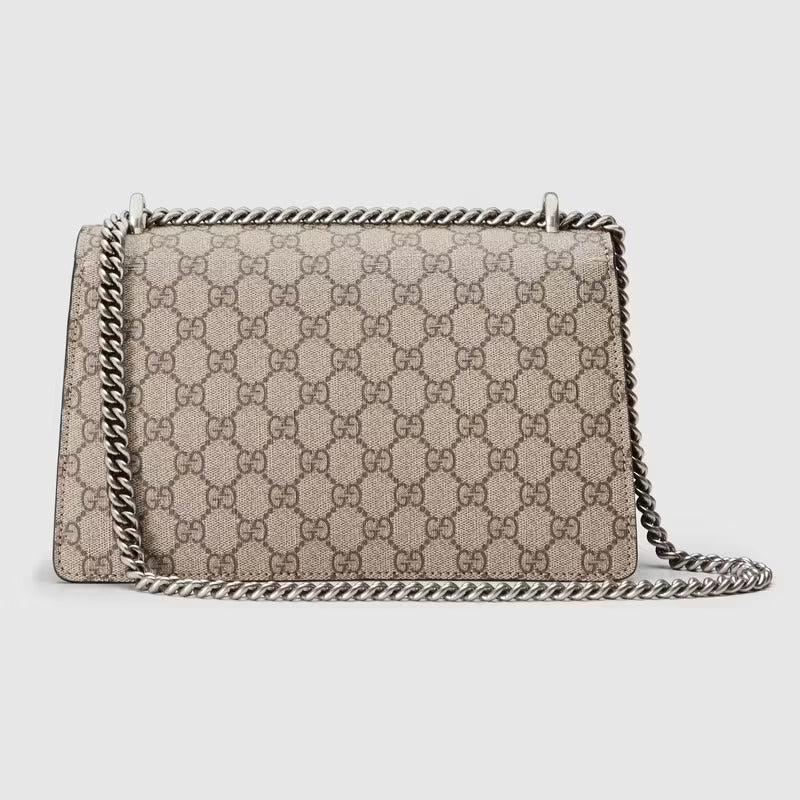 Gucci Padlock Mini Bag Supreme Shoulder Bag Best Quality And Lovely Black GG Supreme Dionysus Bag For Women's Or Girls GC-4332 Best Leather Cross body Shoulder Bag
