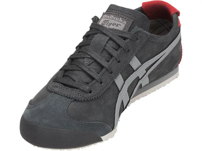 Onitsuka Tiger Unisex Mexico 66 Shoes 1183A148-020, Dark Grey/Stone Grey Slip-On Athletic Shoes For Men's Or Boys