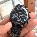 Longines Men's Perpatual Chronograph Black Metal Case Watch For Men's- Best Branded Watch Ever LG-Variants LG-V662