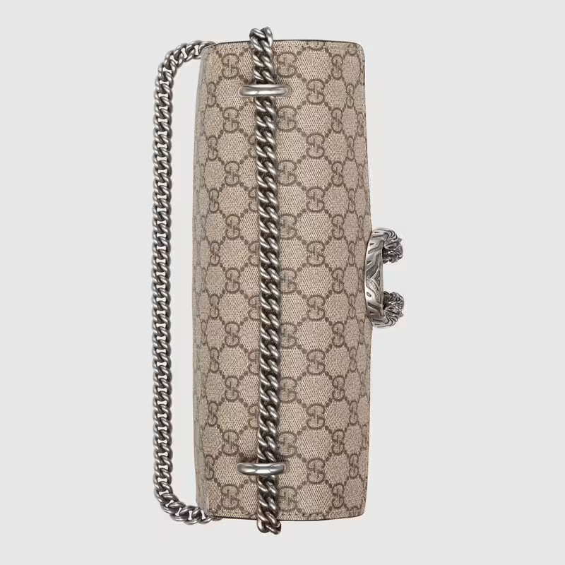 Gucci Padlock Mini Bag Supreme Shoulder Bag Best Quality And Lovely Black GG Supreme Dionysus Bag For Women's Or Girls GC-4332 Best Leather Cross body Shoulder Bag
