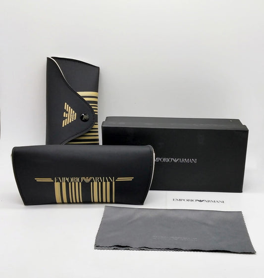 Emporior Armani Branded Original Sunglass Case With Brand Cover & Dust Cover And Hard Box For All Type of Sunglass AR-BOX