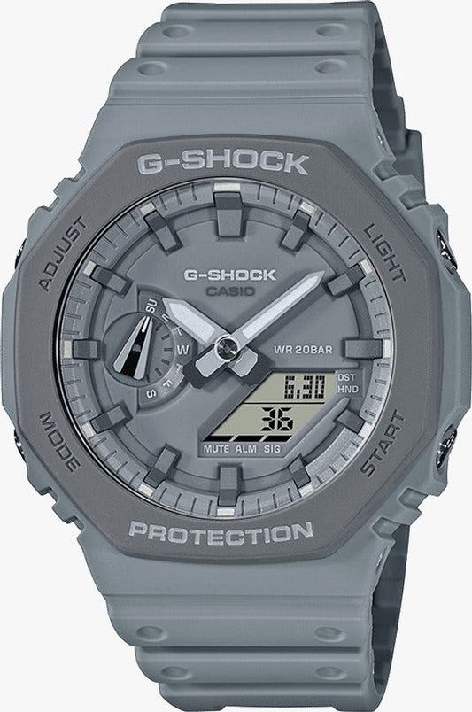 G-shock Fluorescent Lumi Nova Luminescence Kashioak Gray Analog-Digital G-ShockCustom Male Carbon Core Guard Digital Analog Sports Watch- GA-2110ET-8A