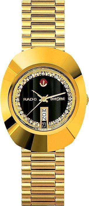 Rado Diastar R12413583 Automatic Chronograph Gold Men's Watch for Man Classic Formal Party