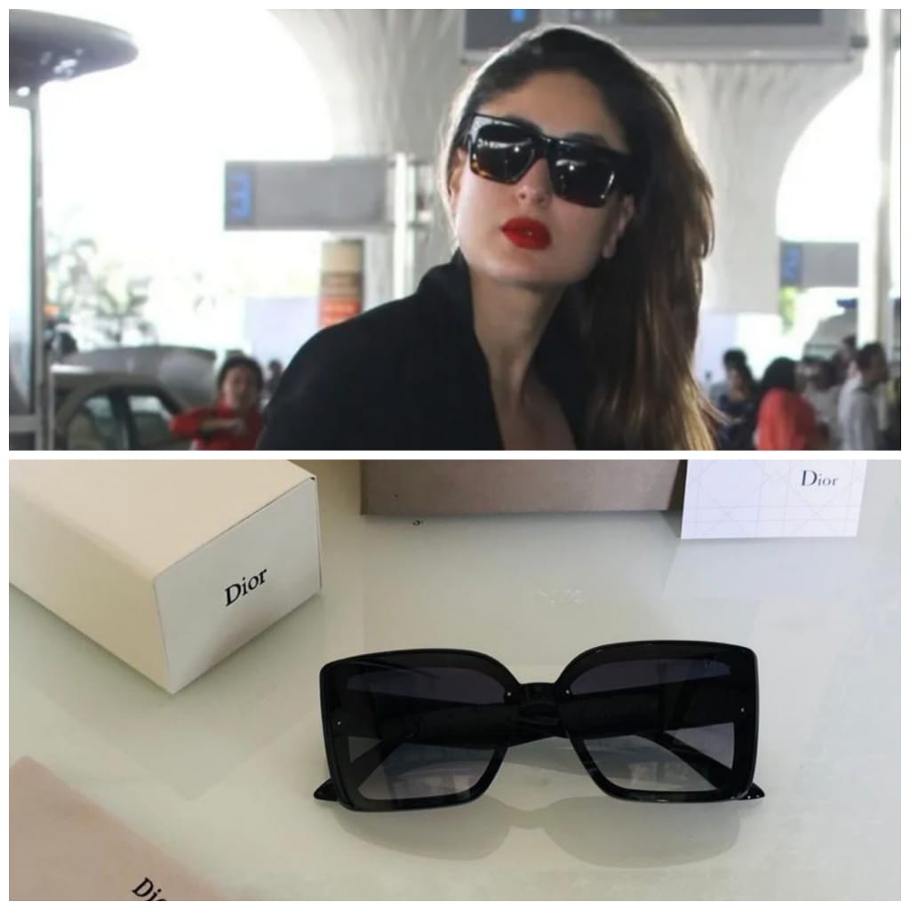 Dior Black Color lens With Black frame Sunglass for Man Woman's or Girl DR-101 Black Stick Frame Gift Sunglass
