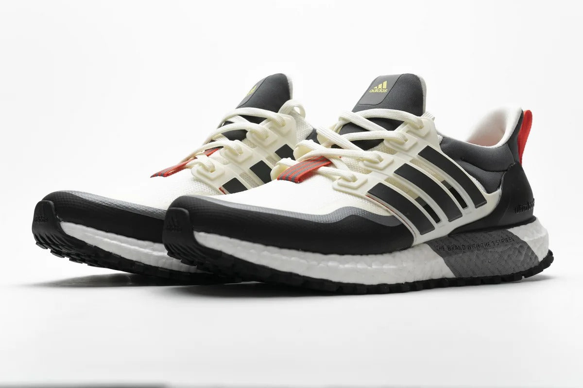 Adidas UltraBoost All Terrain Off White Grey Black Shock Red Shoes For Man And Women EG8096