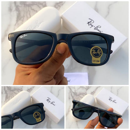 Rayban Branded Stylish Men's Sunglass Black Color Glass With Black Frame RB-278