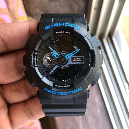Casio G-Shock Analog-Digital Multi-Color Dial Men's Watch - GA-110LN-1A-gshock watches