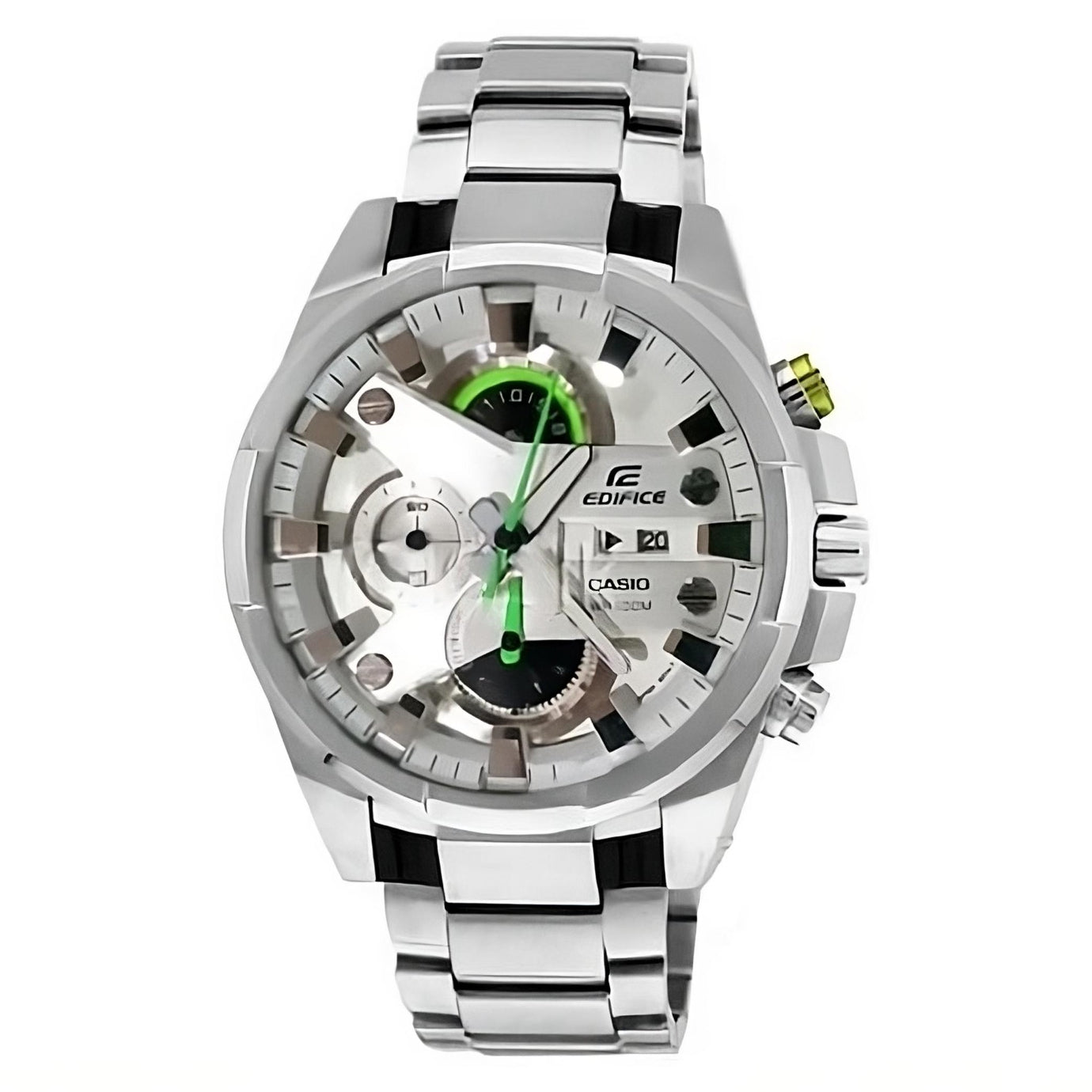 Casio Edifice EFR 540-7AV Silver DialSilver Stainless Steel Chronograph Men's watch