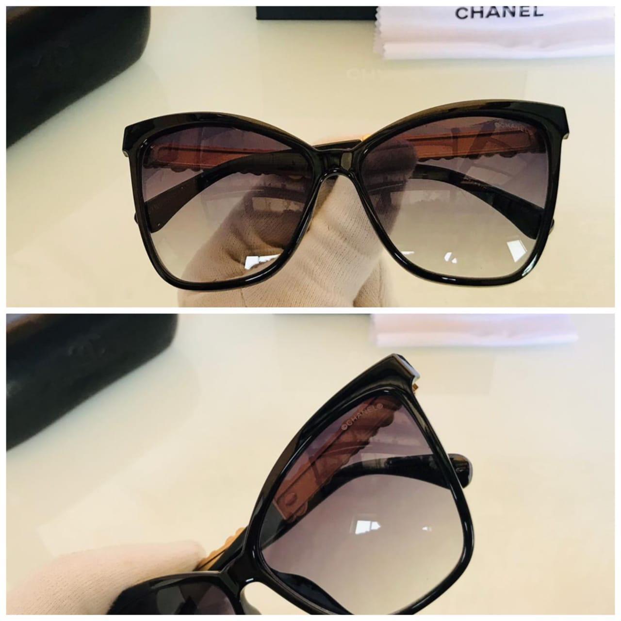 Chanel Multi Glass Women's Sunglass For Woman Or Girl Cha-24 Multi Frame Gift Sunglass